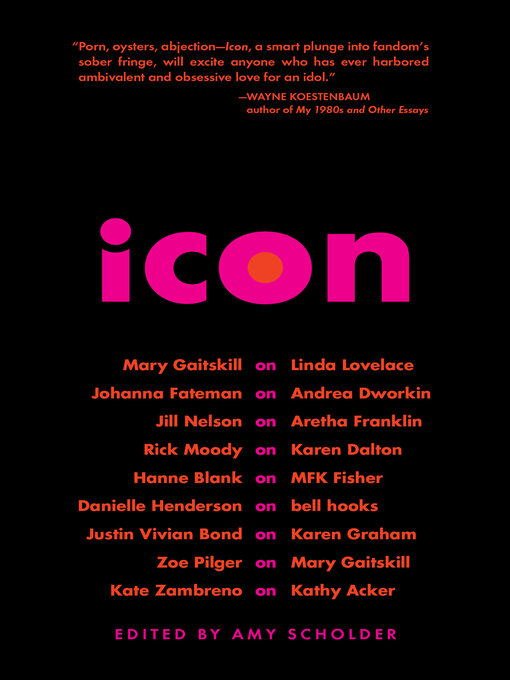 Title details for Icon by Amy Scholder - Available